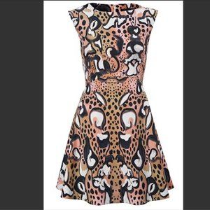 FRENCH CONNECTION WILD FIRE SLEEVELESS DRESS